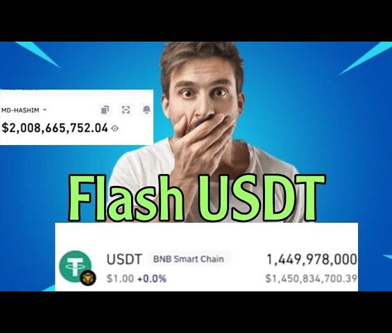 Flash USDT on Trust Wallet