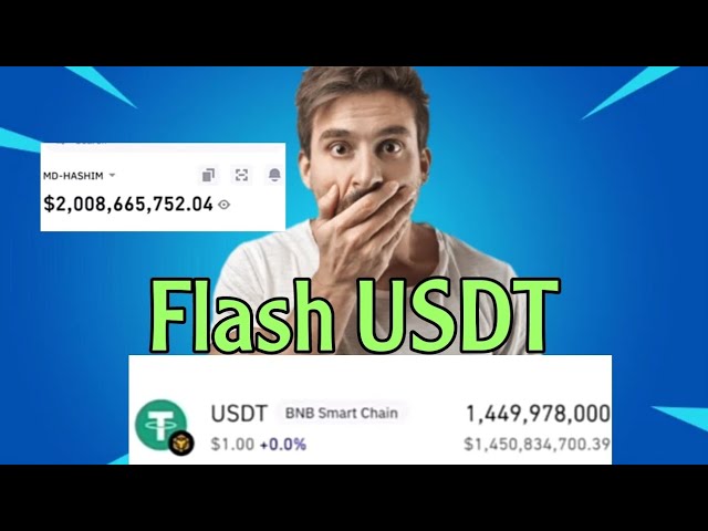 Flash USDT on Trust Wallet